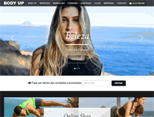 Tablet Screenshot of bodyup.com.br